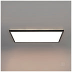 Ceiling lamp LED NIVERA SQUARE 32W 3CCT IP54 black Kobi Premium