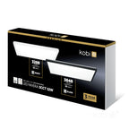 Ceiling lamp LED NIVERA SQUARE 32W 3CCT IP54 black Kobi Premium