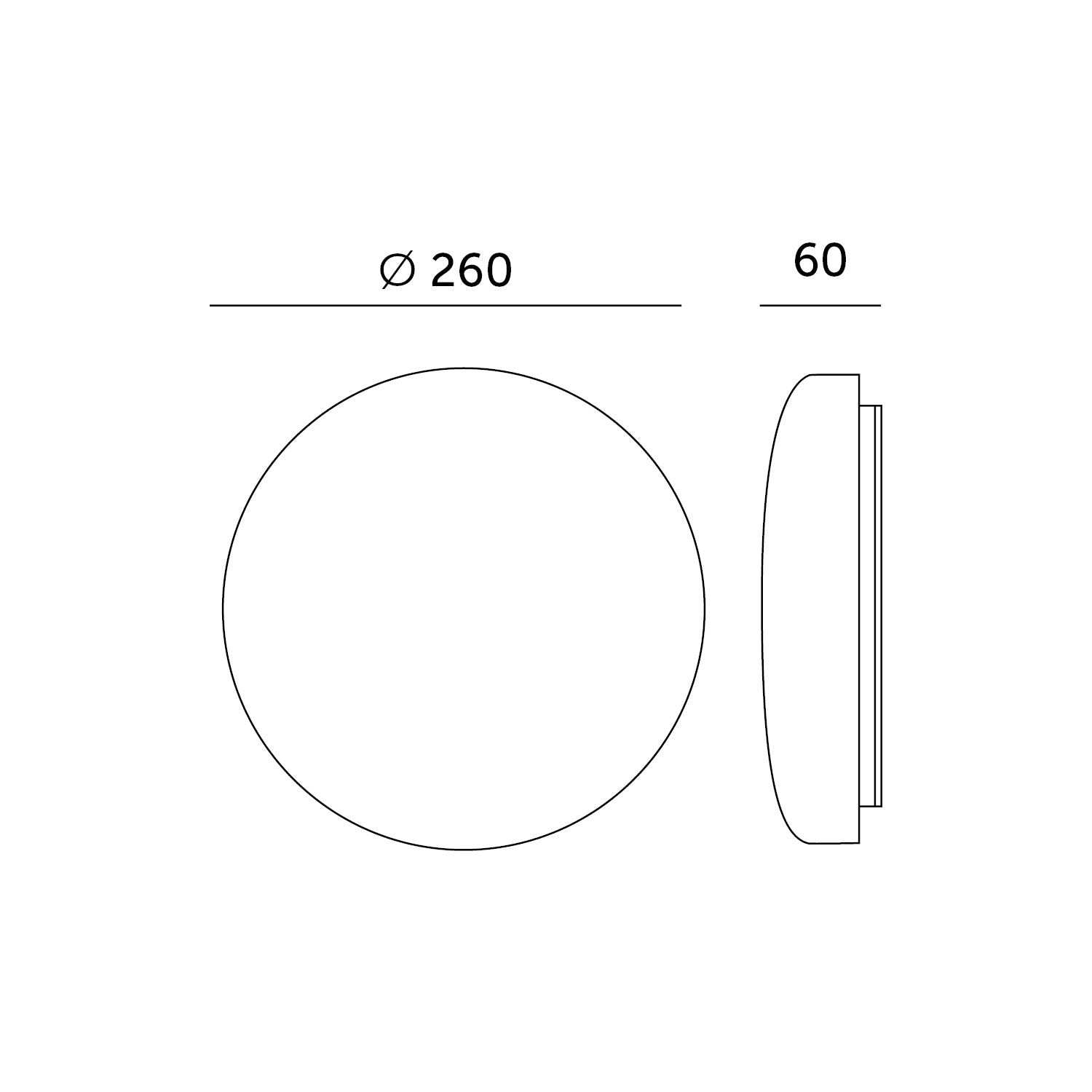Ceiling lamp LED SOFI 18W 4000K IP20 Kobi