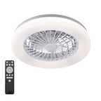 Ceiling LED lamp with fan VENTELUX 24W+15W 3CCT white Kobi Windstar