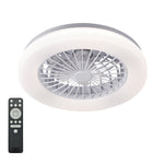 Ceiling LED lamp with fan VENTELUX 24W+15W 3CCT white Kobi Windstar