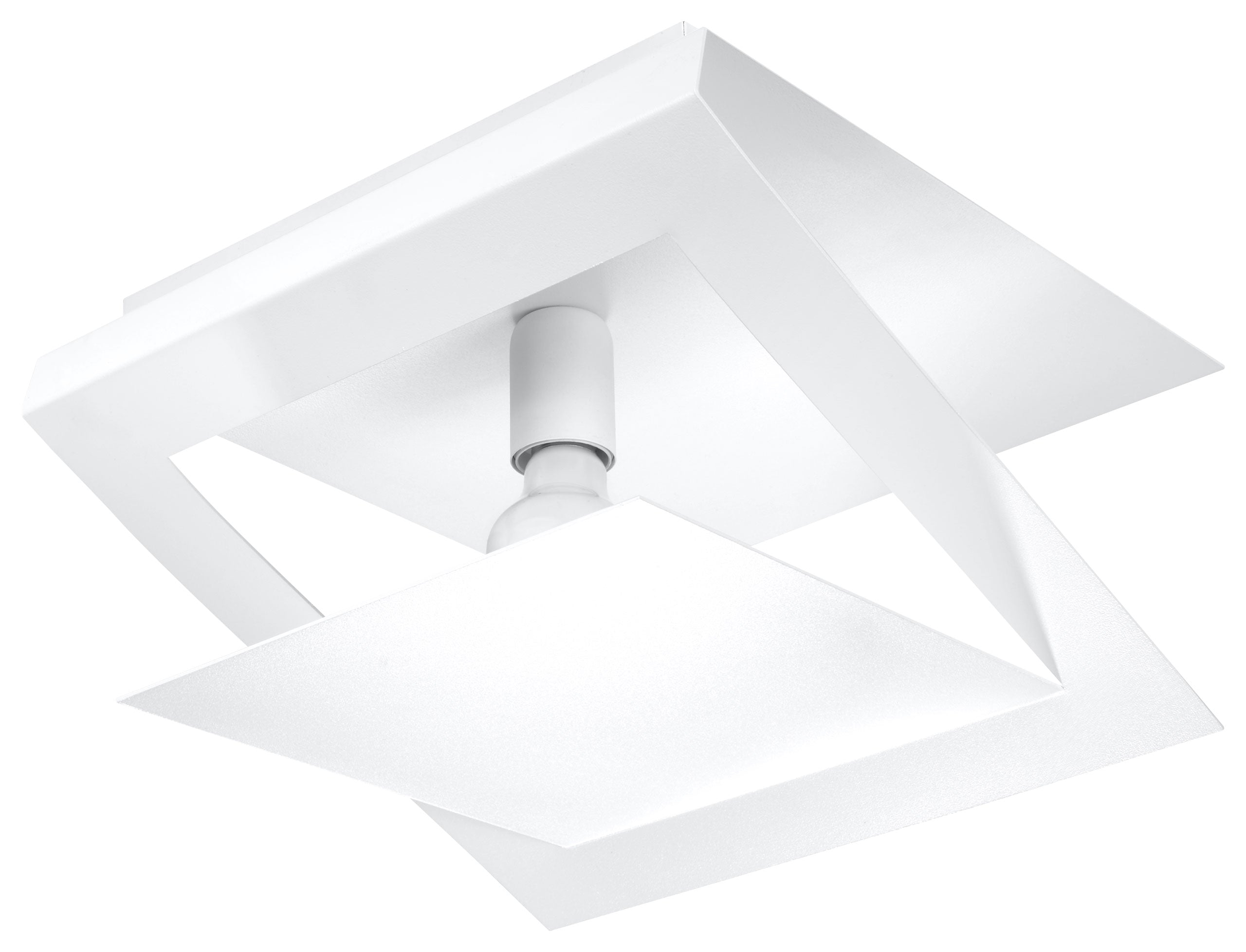 Ceiling lamp NAZARIA SQUARE white