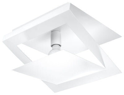 Ceiling lamp NAZARIA SQUARE white