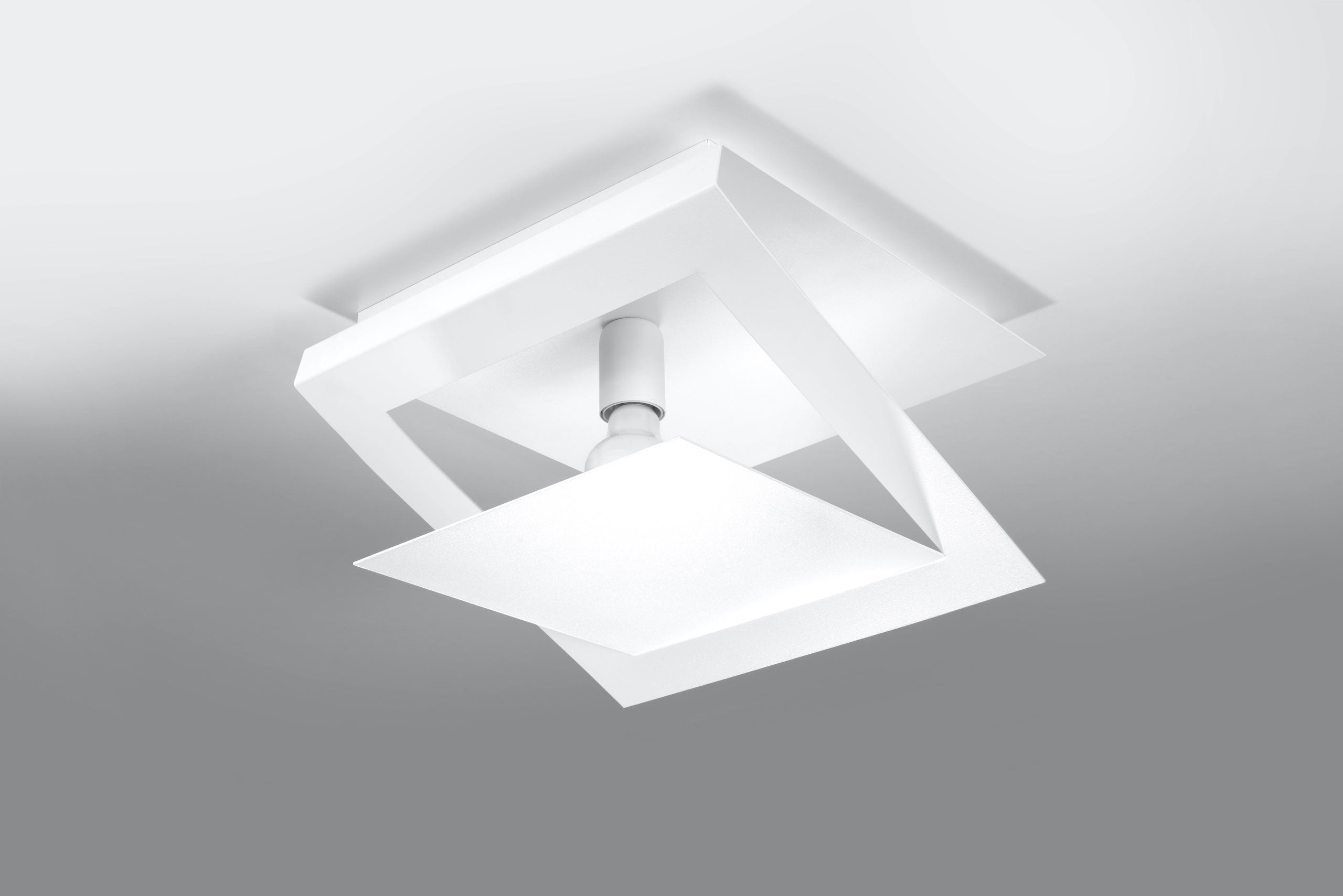 Ceiling lamp NAZARIA SQUARE white