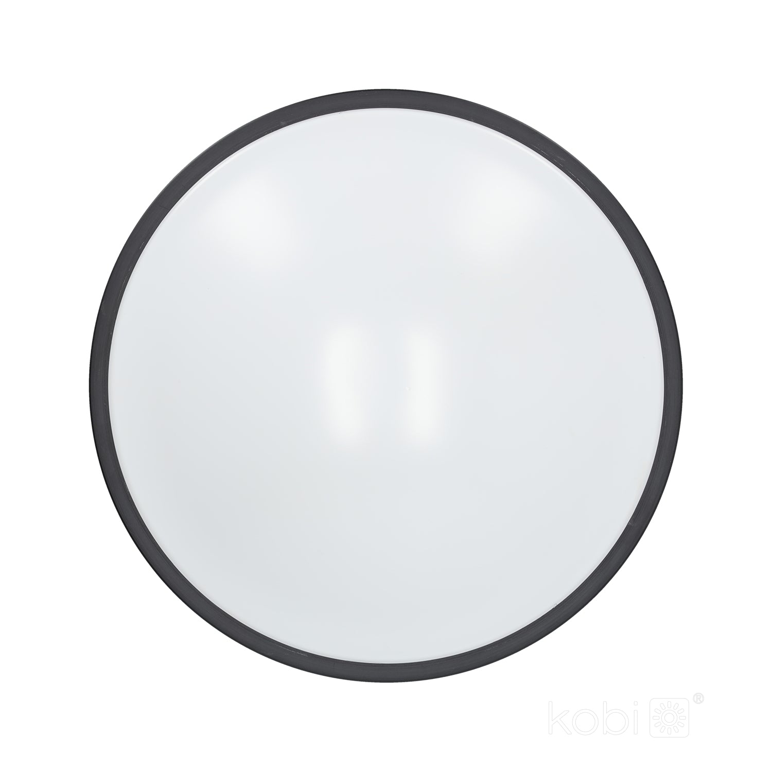 Ceiling lamp ROMERO 2xE27 black Kobi