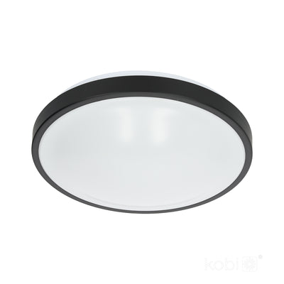 Ceiling lamp ROMERO 2xE27 black Kobi