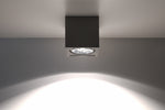 SEIDA ceiling lamp gray