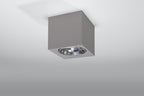 SEIDA ceiling lamp gray