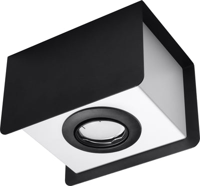 Ceiling lamp STEREO 1 black