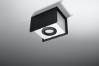 Ceiling lamp STEREO 1 black