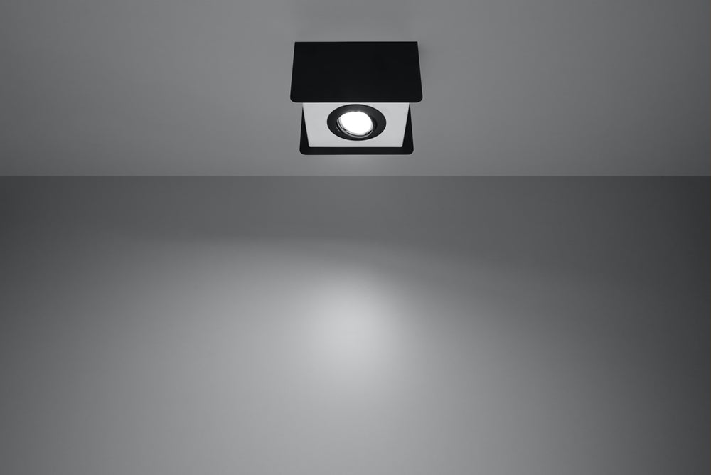 Ceiling lamp STEREO 1 black