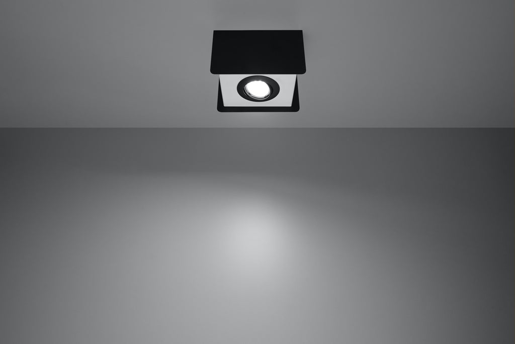 Ceiling lamp STEREO 1 black
