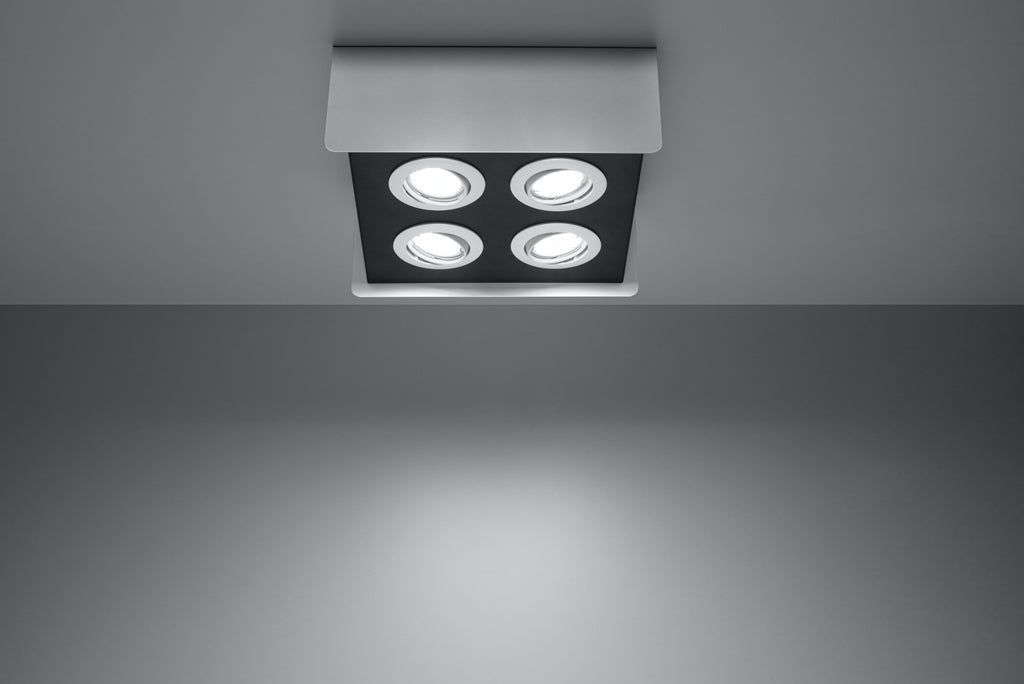 Ceiling lamp STEREO 4 white