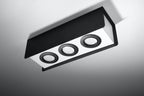 Ceiling lamp STEREO black