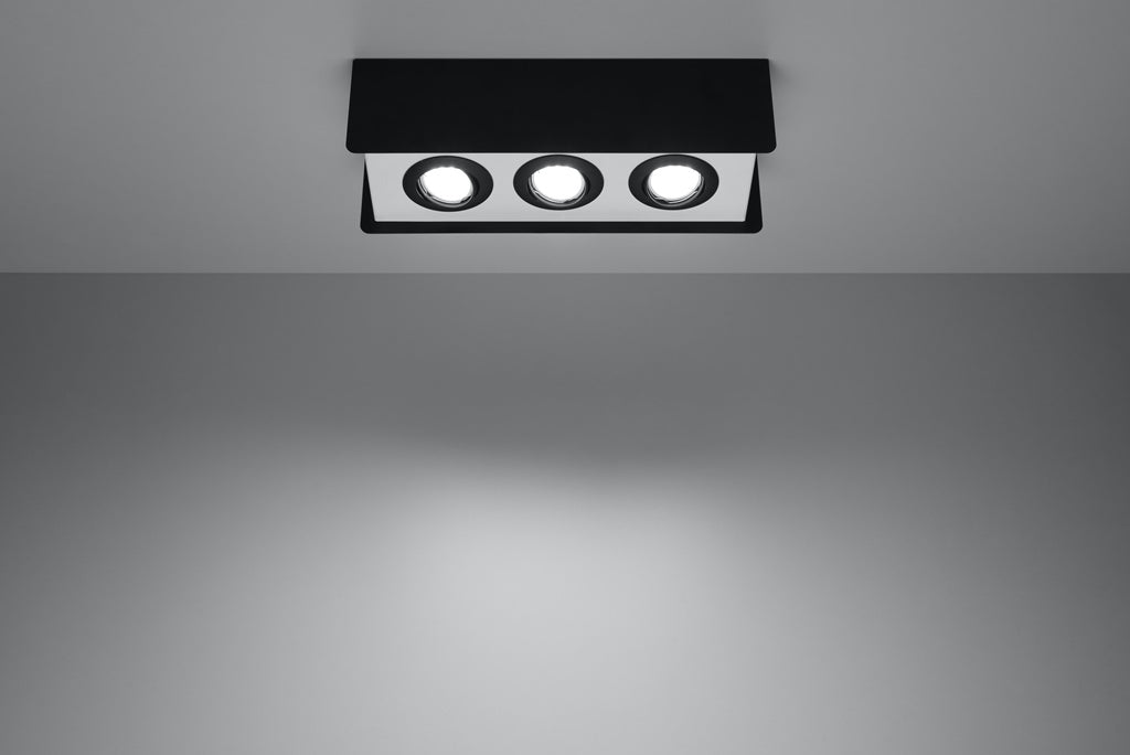 Ceiling lamp STEREO black