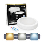 Ceiling lamp with motion sensor LED NAIROS G2 12W 3CCT LX IP65 white Kobi Premium