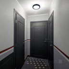 Ceiling lamp with motion sensor LED NAIROS G2 18W 3CCT LX IP65 black Kobi Premium
