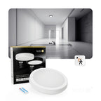 Ceiling lamp with motion sensor LED NAIROS G2 24W 3CCT LX IP65 white Kobi Premium