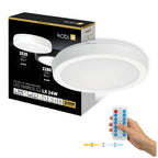 Ceiling lamp with motion sensor LED NAIROS G2 24W 3CCT LX IP65 white Kobi Premium