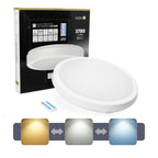 Ceiling lamp with motion sensor LED NAIROS G2 36W 3CCT LX IP65 white Kobi Premium