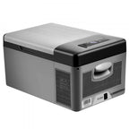 VEVOR Portable Car Freezer, 15L Portable Refrigerator Freezer, Dual Storage Zone Camping Freezer, -4℉~50℉ 12 Volt Fridge Freezer, Car Freezer for Car and Home Use, DC 12/24V, AC 100-240V, USB Port