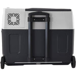 VEVOR Car Refrigerator, 12 Volt Car Refrigerator Fridge, 30 L Single Zone Portable Freezer with Wheels and Handle, -4℉-68℉, 12/24V DC and 100-240V AC Compressor Cooler for Outdoor, Camping
