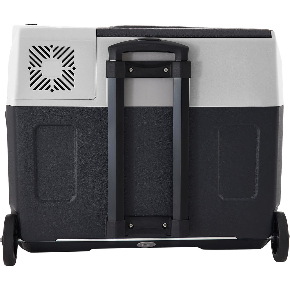 VEVOR Car Refrigerator, 12 Volt Car Refrigerator Fridge, 40 L Single Zone Portable Freezer with Wheels and Handle, -4℉-68℉, 12/24V DC and 100-240V AC Compressor Cooler for Outdoor, Camping