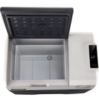 VEVOR Car Refrigerator, 12 Volt Car Refrigerator Fridge, 30 L Single Zone Portable Freezer with Wheels and Handle, -4℉-68℉, 12/24V DC and 100-240V AC Compressor Cooler for Outdoor, Camping