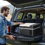VEVOR Car Refrigerator, DC 12/24V AC100-240V Compressor Electric Cooler, -20°C to 20°C Car Fridge with APP Control, 20L Cars Freezer for RVs, Campsites, Boats, Camping, Fishing, 60W Portable Freezer