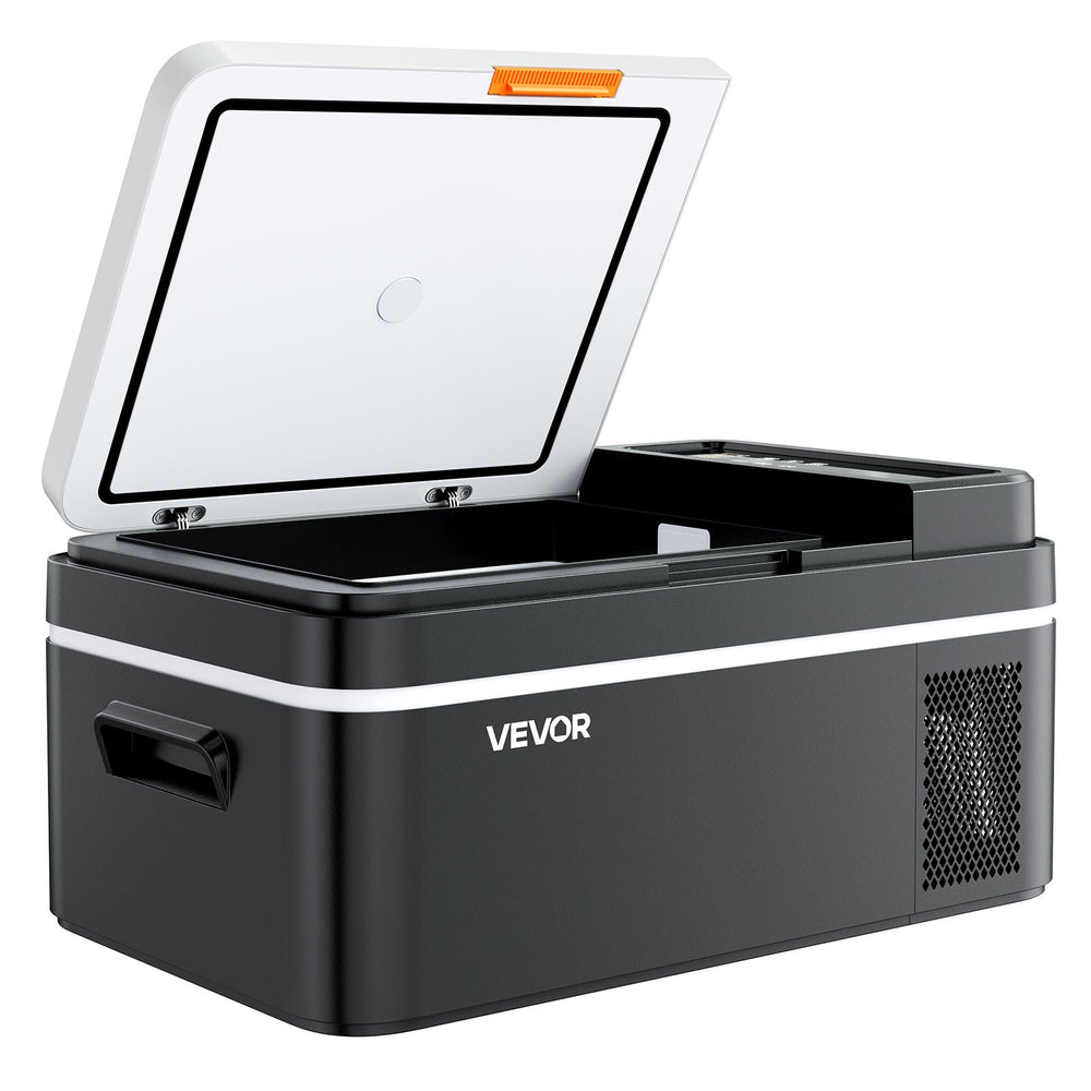 VEVOR Car Refrigerator, DC 12/24V AC100-240V Compressor Electric Cooler, -20°C to 20°C Car Fridge with APP Control, 20L Cars Freezer for RVs, Campsites, Boats, Camping, Fishing, 60W Portable Freezer