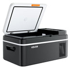 VEVOR Car Refrigerator, DC 12/24V AC100-240V Compressor Electric Cooler, -20°C to 20°C Car Fridge with APP Control, 20L Cars Freezer for RVs, Campsites, Boats, Camping, Fishing, 60W Portable Freezer