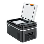 VEVOR Car Refrigerator, DC 12/24V AC100-240V Compressor Electric Cooler, -20°C to 20°C Car Fridge with APP Control, 22L Cars Freezer for RVs, Campsites, Boats, Camping, Fishing, 45W Portable Freezer