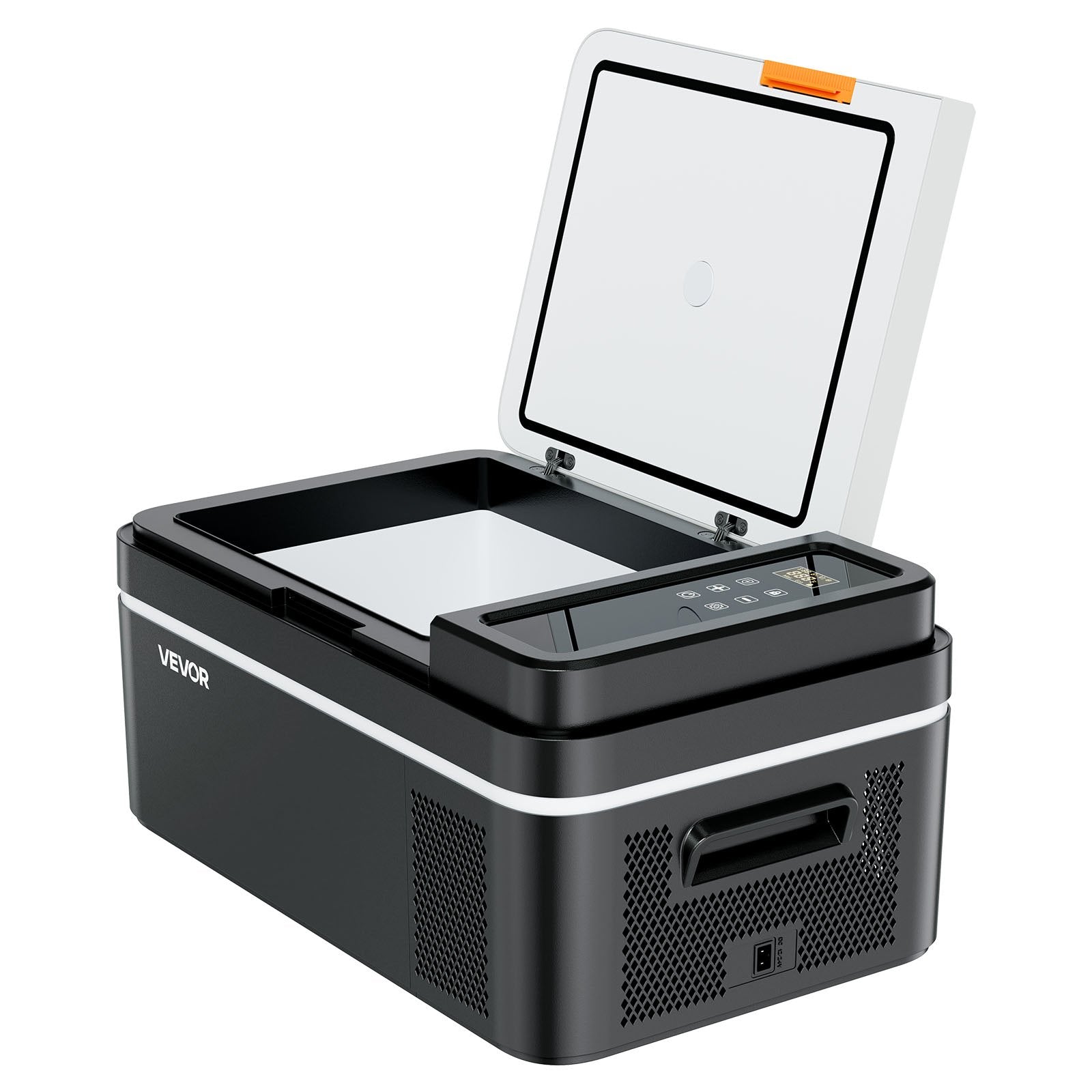 VEVOR Car Refrigerator, DC 12/24V AC100-240V Compressor Electric Cooler, -20°C to 20°C Car Fridge with APP Control, 20L Cars Freezer for RVs, Campsites, Boats, Camping, Fishing, 60W Portable Freezer