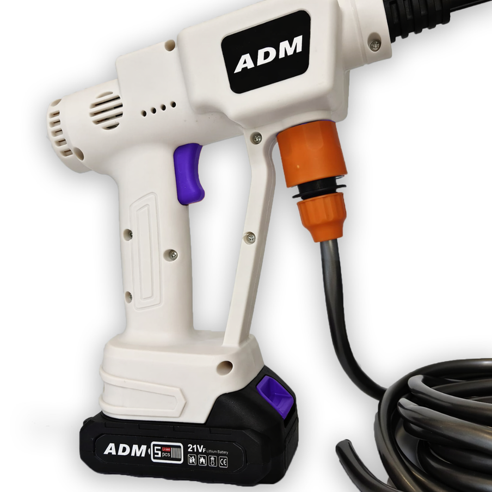 ADM Wireless Mini Power Washer + 2 batteries, SKU: 528
