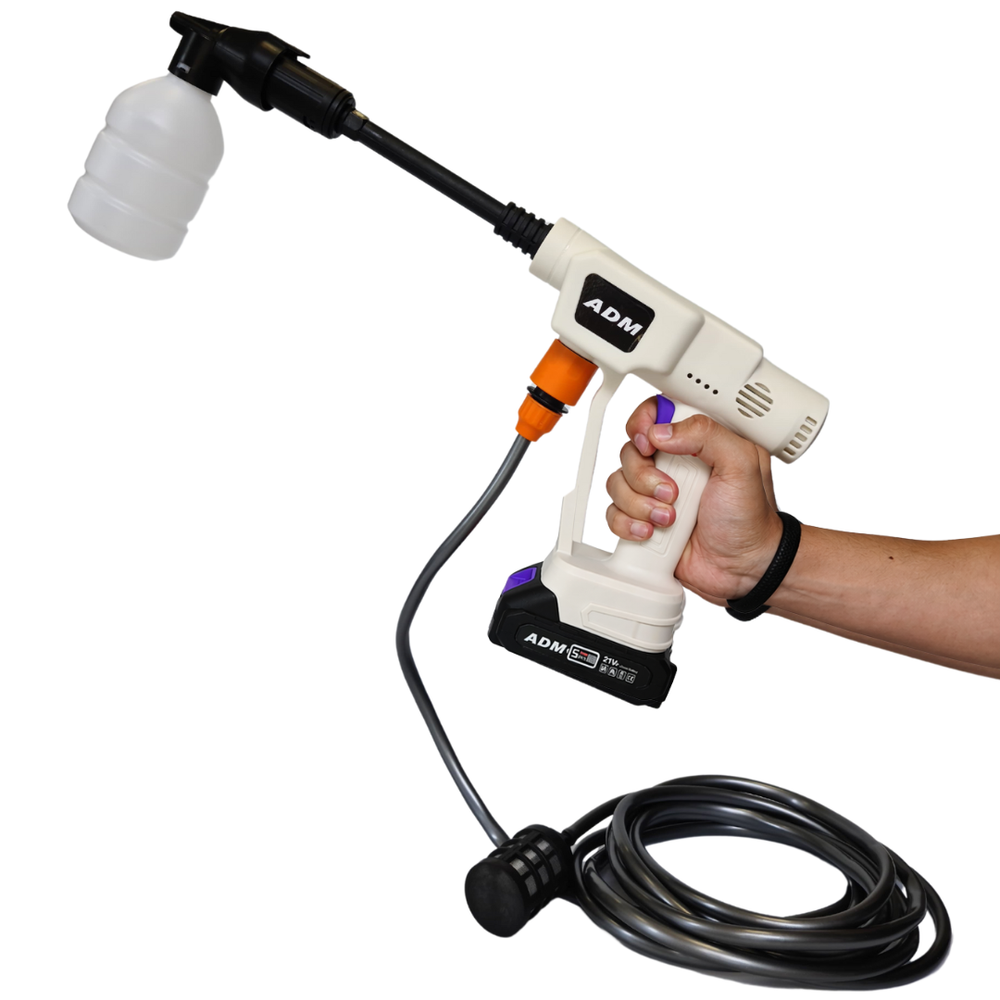 ADM Wireless Mini Power Washer + 2 batteries, SKU: 528