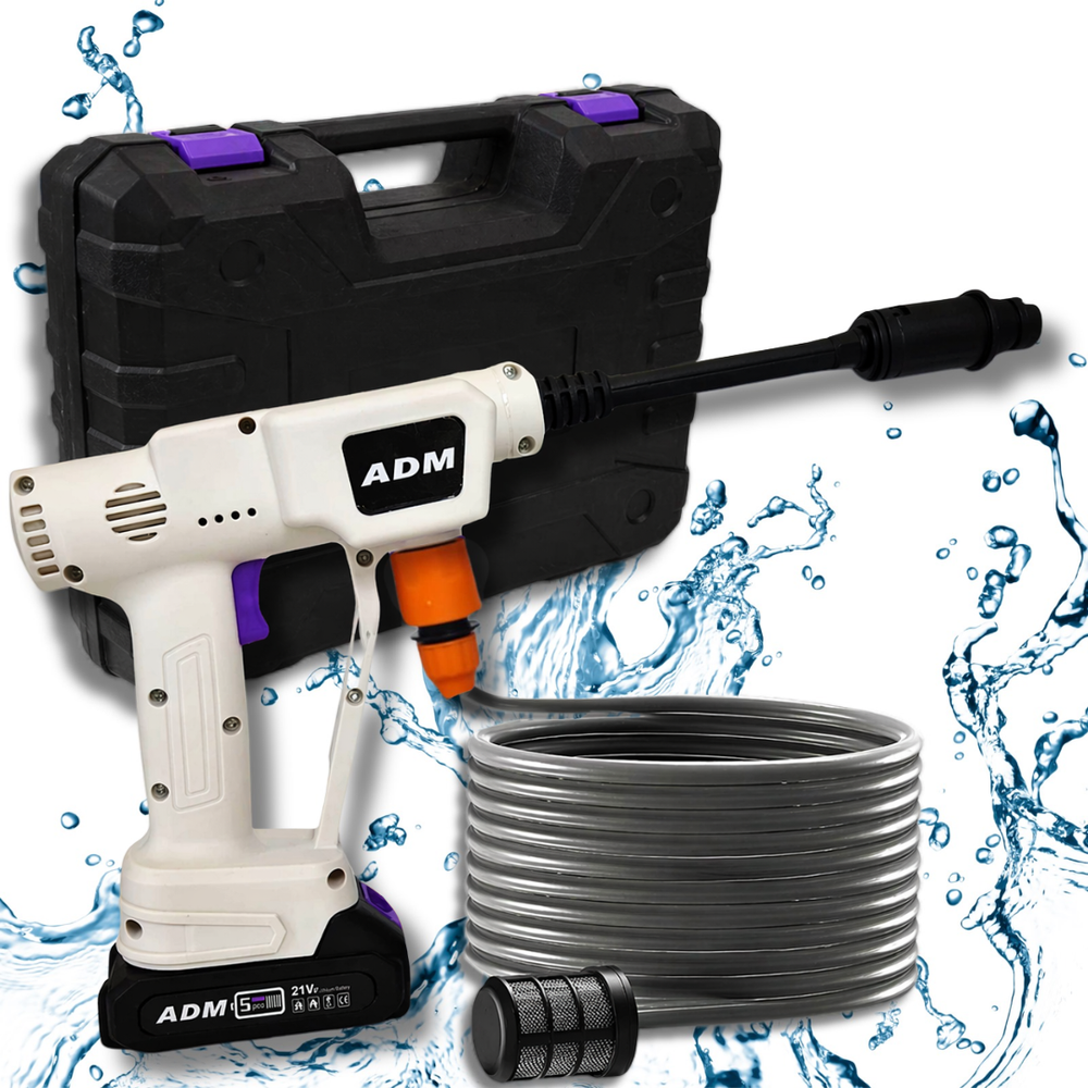 ADM Wireless Mini Power Washer + 2 batteries, SKU: 528