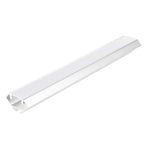 Angular profile N01 white + milky cover 1m Kobi