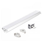 Angular profile N01 white + milky cover 2m Kobi
