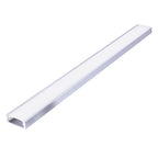 Surface profile P01 anodized silver + milky cover 2m Kobi