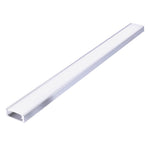 Surface profile P01 anodized silver + milky cover 2m Kobi