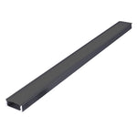 Surface profile P01 black + black cover 1m Kobi
