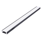 Surface profile P01 black + milky cover 1m Kobi