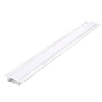 Recessed profile P02 white + milky cover 2m Kobi