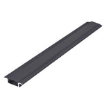 Recessed profile P02 black + black cover 1m Kobi