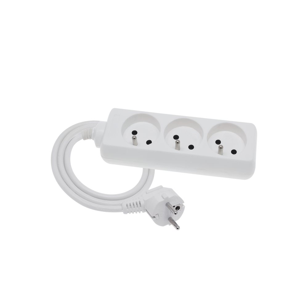 Przedłużacz EPS-305 3gn/5m/Zu/1mm biały Elgotech
