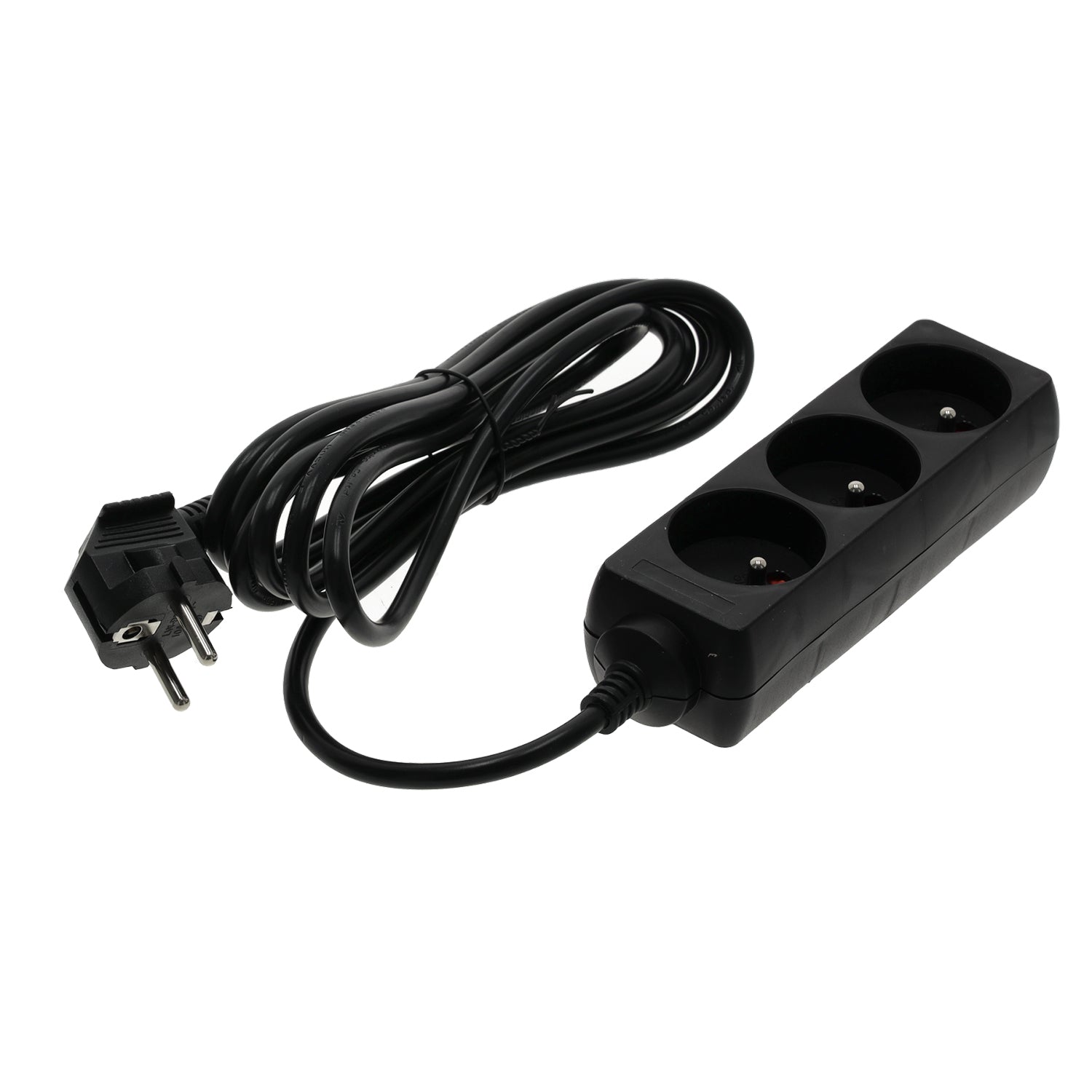 Extension cord LINEA 3gn/3m/Zu black Kobi