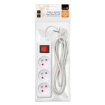Extension cord KOBI LINEA 3gn/3m/Zu+W white Kobi