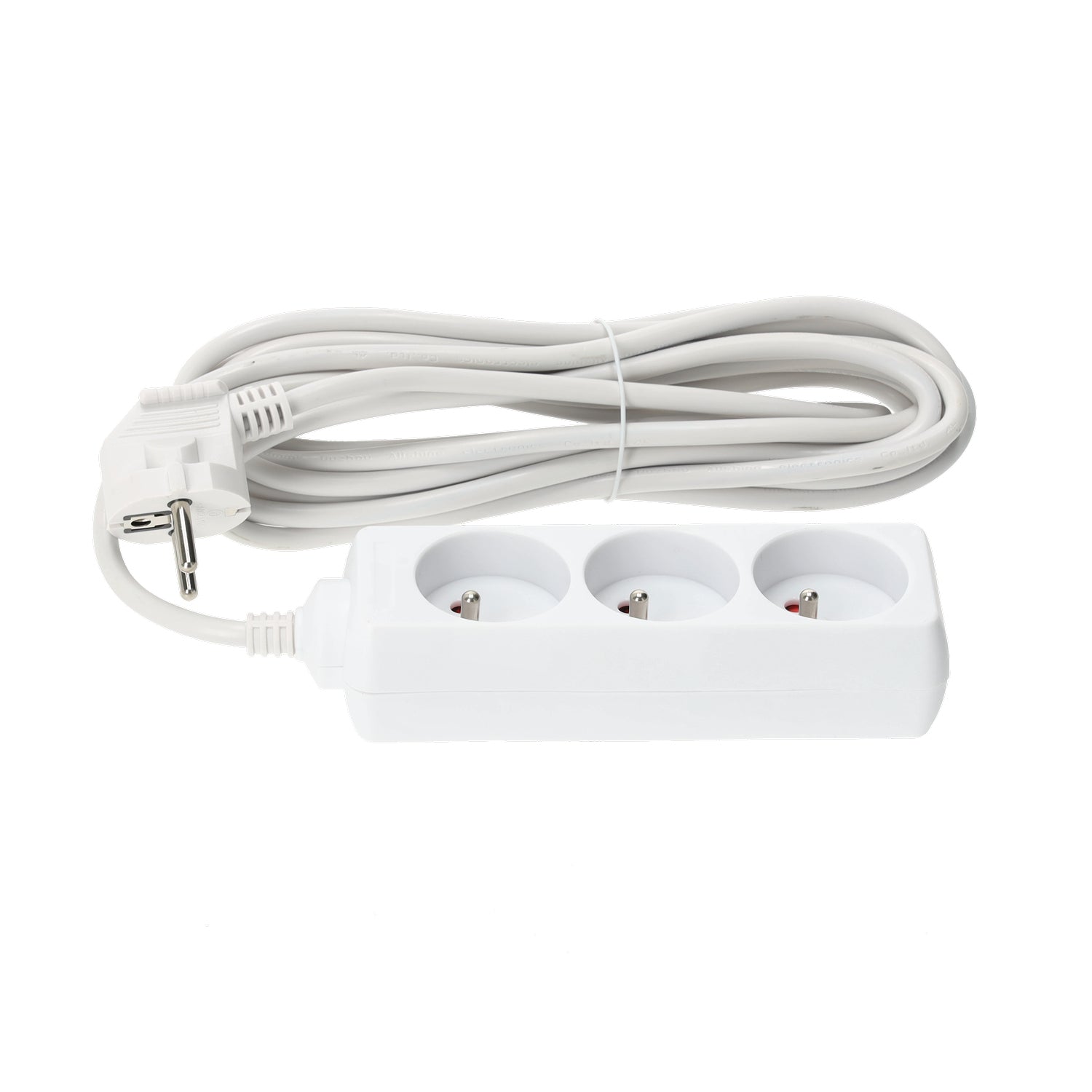 Extension cord KOBI LINEA 3gn/5m/Zu white Kobi