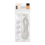 Extension cord KOBI LINEA 3gn/5m/Zu white Kobi