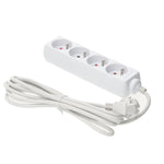 Extension cord KOBI LINEA 4gn/3m/Zu white Kobi